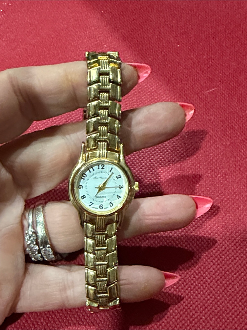 Tina Valentino Classic Gold-Tone Women's Bracelet Watch 8